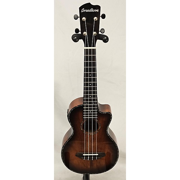 Used Breedlove Used Breedlove Pursuit Exotic CE Mytlewood Cinnamonburst Ukulele