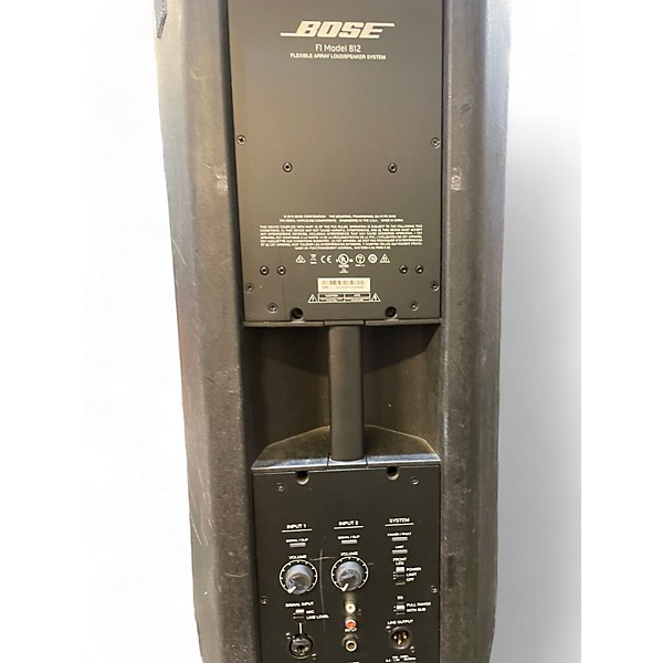 Used Bose Used Bose F1 Model 812 Powered Speaker