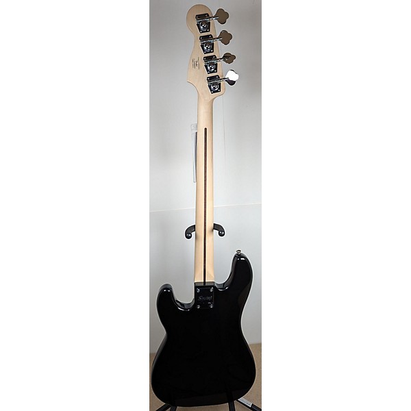 Used Squier Precision Bass Electric Bass Guitar Black Guitar Center