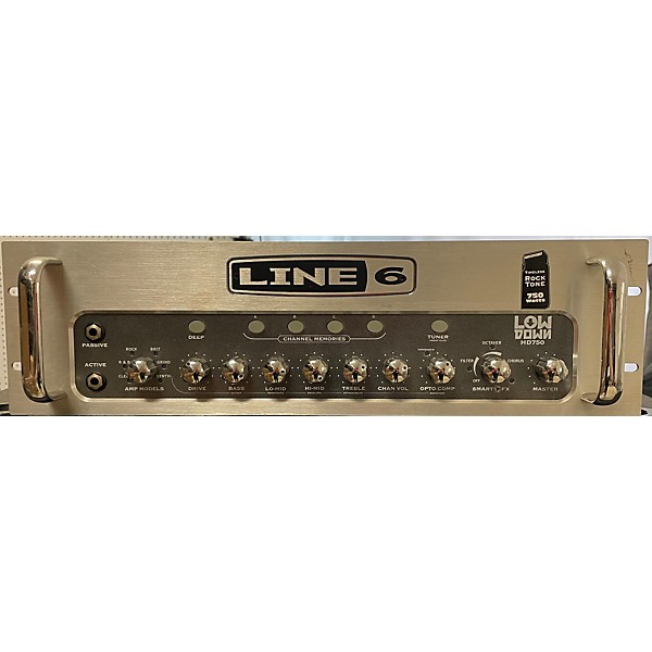 Used Line 6 Low Down HD750 Bass Amp Head