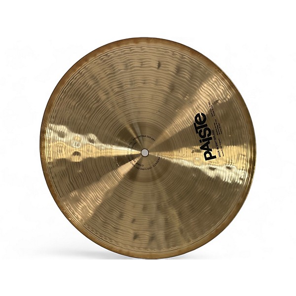 Used Paiste Used Paiste Signature Heavy Hi Hat Pair Cymbal