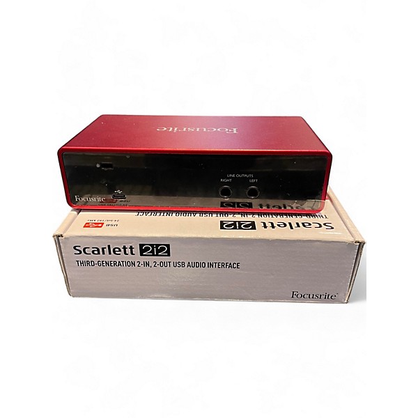 Used Focusrite Used Focusrite Scarlett 2i2 Gen 3 Audio Interface