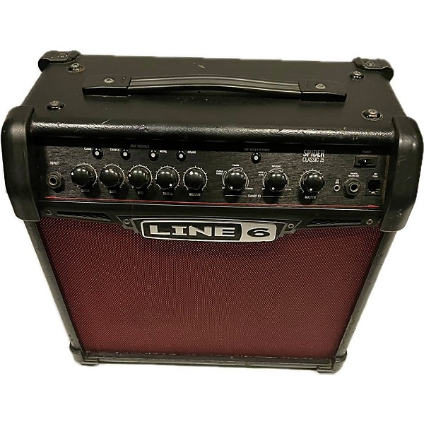 Used Line 6 Spider Classic 15 Guitar Combo Amp