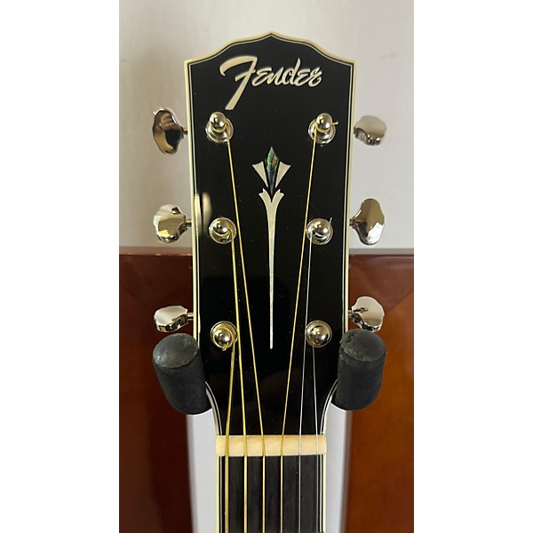 Used Fender Used Fender Paramount PO220E Natural Acoustic Electric Guitar