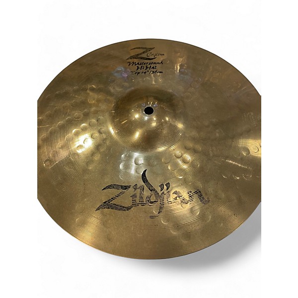 Used Zildjian Used Zildjian 14in Z Custom Mastersound Hi Hat Pair Cymbal