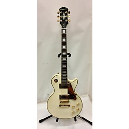 Used Epiphone Used Epiphone Les Paul Custom White Solid Body Electric Guitar