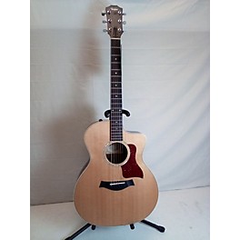 Used Taylor Used Taylor 214CE Deluxe Natural Acoustic Electric Guitar