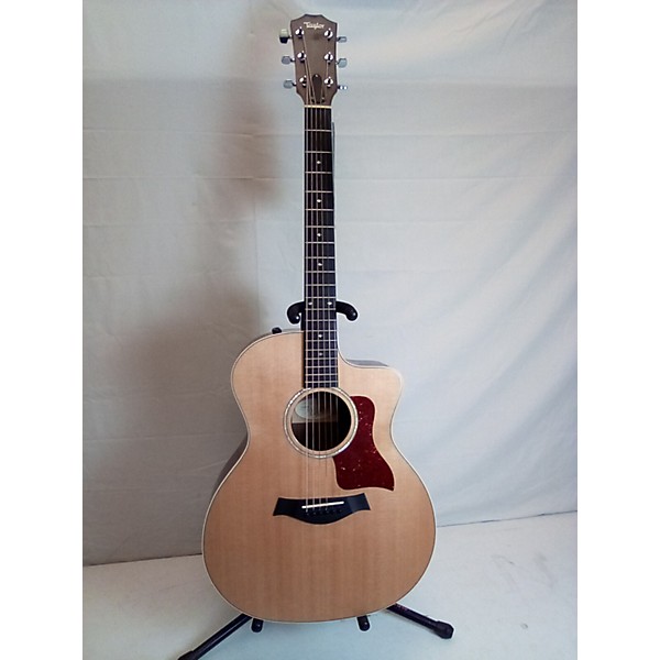 Used Taylor Used Taylor 214CE Deluxe Natural Acoustic Electric Guitar