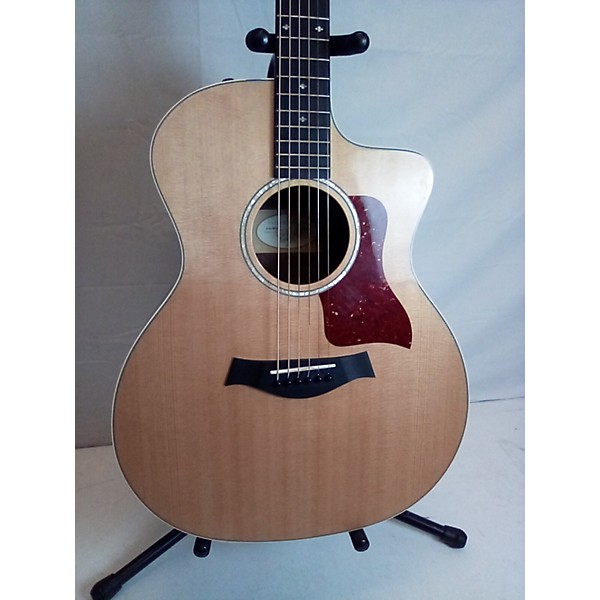 Used Taylor Used Taylor 214CE Deluxe Natural Acoustic Electric Guitar