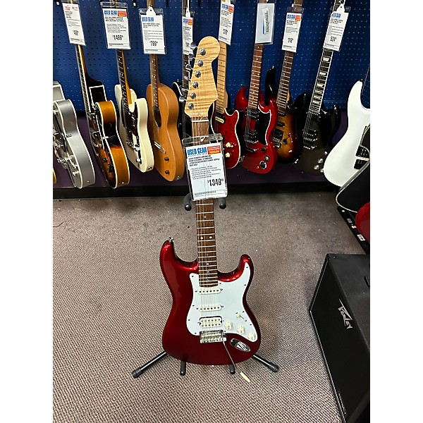 Used Fender Used Fender American Professional Standard Stratocaster HSS Candy Apple Red Solid Body Electric Guitar