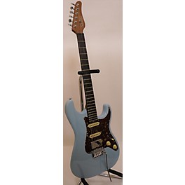 Used Schecter Guitar Research Used Schecter Guitar Research Nick Johnston HSS Daphne Blue Solid Body Electric Guitar