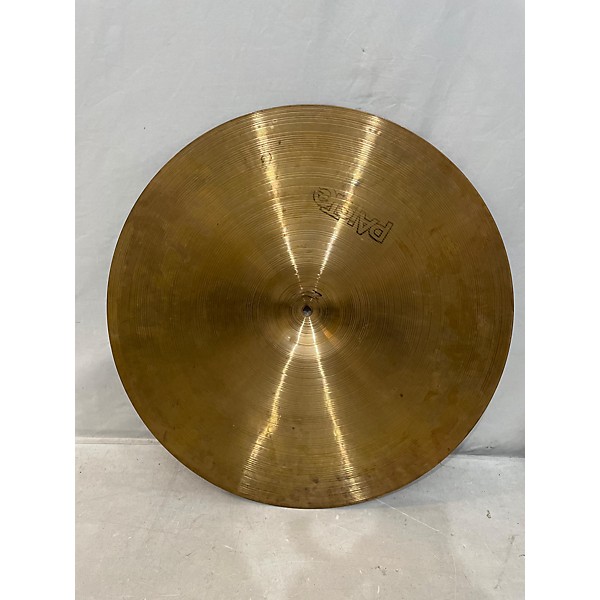 Used Paiste 22in 2002 Power Ride Cymbal