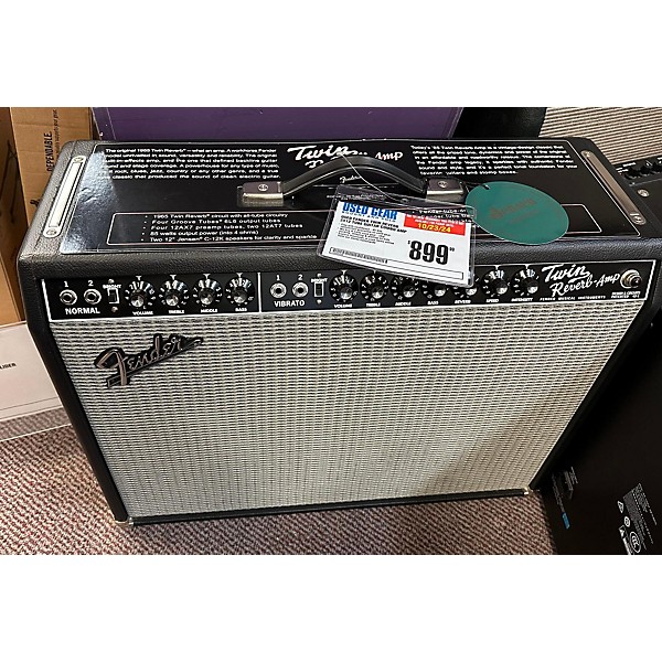 Used Fender Used Fender Twin Reverb 2x12 Tube Guitar Combo Amp