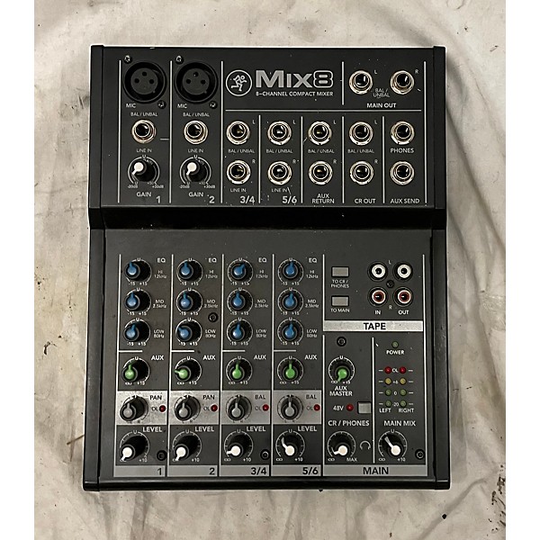 Used Mackie Mix 8 Digital Mixer