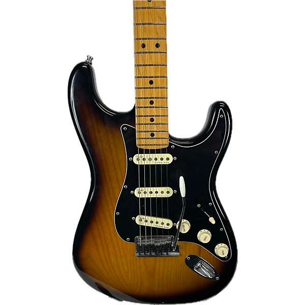 Used Fender Used 2021 Fender American Ultra Luxe Stratocaster 2 Color Sunburst Solid Body Electric Guitar