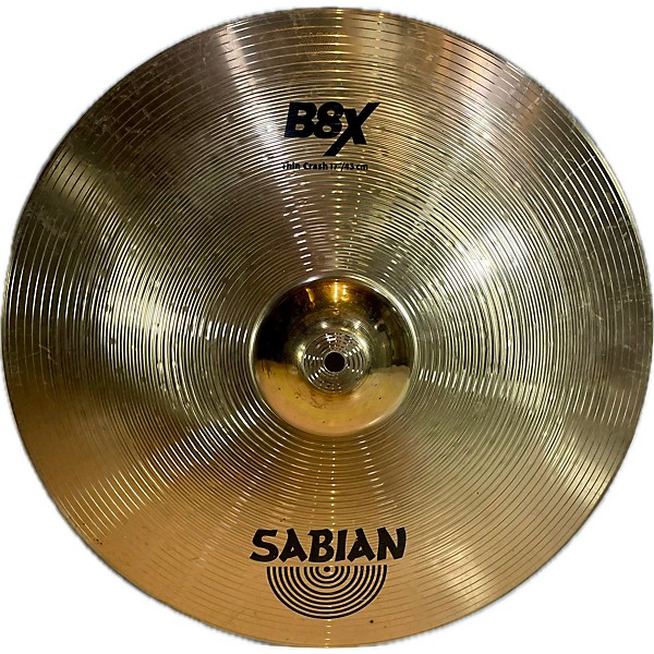 Used SABIAN 17in B8X Cymbal