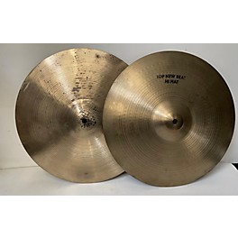 Used Zildjian 14in New Beat Hi Hat Pair Cymbal