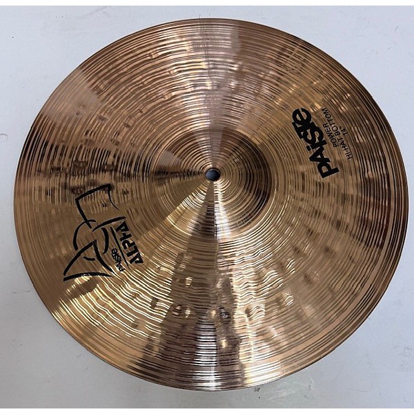 Used Paiste 14in Alpha Power Hi Hat Pair Cymbal