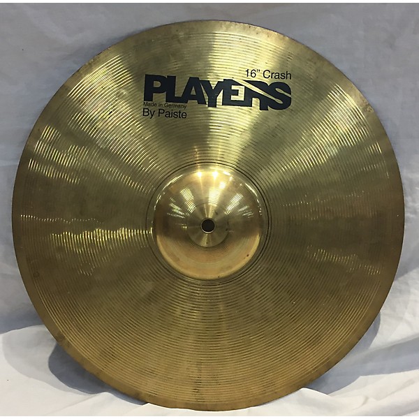 Used Paiste Used Paiste 16in PLAYERS CRASH Cymbal