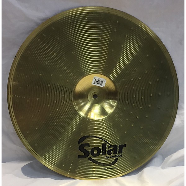 Used Solar by Sabian Used Solar By Sabian 18in CRASH/RIDE Cymbal