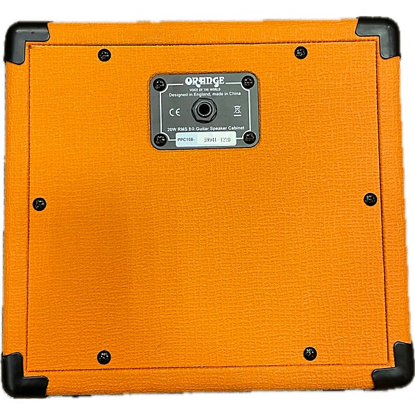 Used Orange Amplifiers Used Orange Amplifiers PPC108 Micro Terror 1X8 Guitar Cabinet