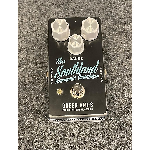 Used Greer Amplification Used Greer Amplification Southland Harmonic Overdrive Effect Pedal