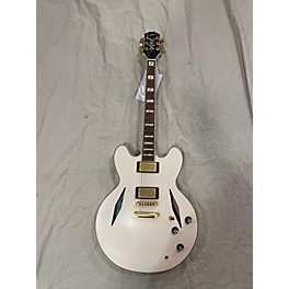 Used Epiphone Used 2023 Epiphone Emily Wolfe Sheraton Matte White Hollow Body Electric Guitar