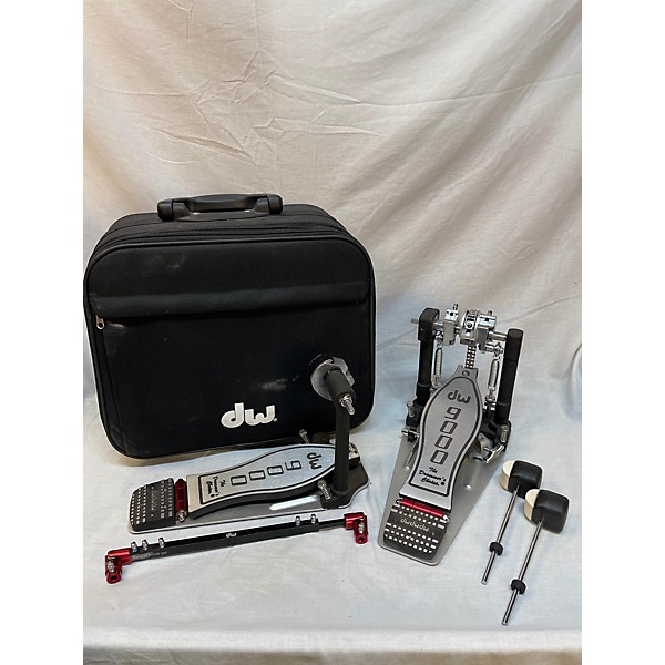 Used DW Used DW 9000 Series Double Double Bass Drum Pedal