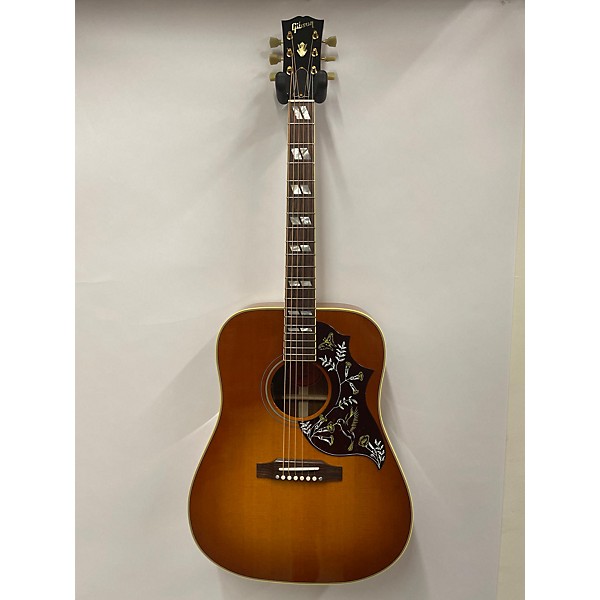 Used Gibson Used Gibson Hummingbird Natural Acoustic Electric Guitar