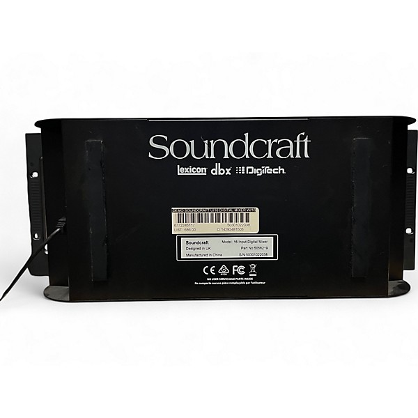 Used Soundcraft Used Soundcraft Ui 16 Digital Mixer