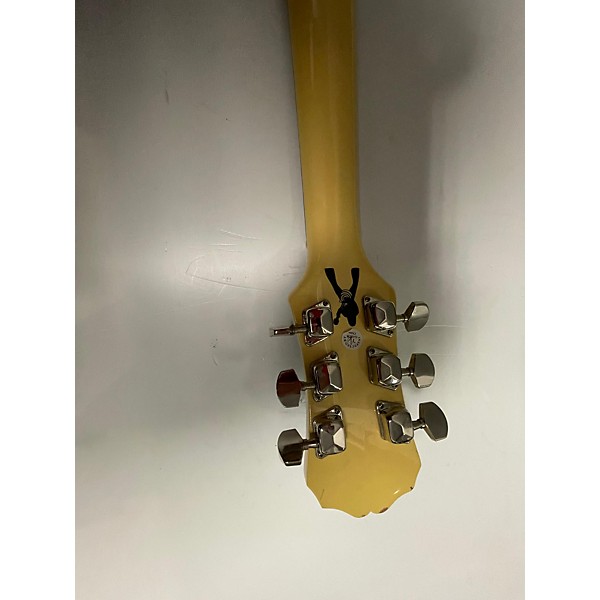 Used Epiphone Used Epiphone PeeWee Zakk Wylde Les Paul Bullseye Black And Yellow Electric Guitar