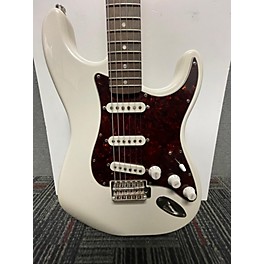 Used Squier Used Squier Classic Vibe Stratocaster Olympic White Solid Body Electric Guitar