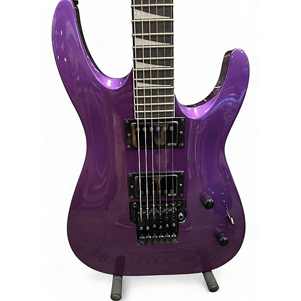 Used Jackson Used Jackson JS32 Dinky Pavo Purple Solid Body Electric Guitar