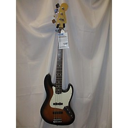 Used Fender Used Fender American Standard Jazz Bass 2 Color Sunburst Electric Bass Guitar