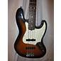 Used Fender Used Fender American Standard Jazz Bass 2 Color Sunburst Electric Bass Guitar