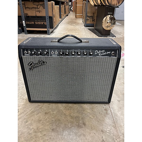 Used Fender Used Fender 1965 Reissue Deluxe Reverb 22W 1x12 Tube Guitar Combo Amp