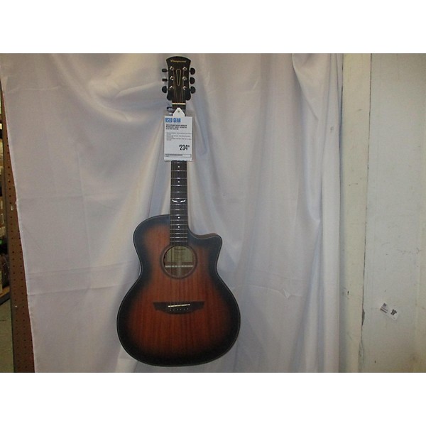 Used Orangewood Used Orangewood Morgan Mahogany Burst Acoustic Electric Guitar