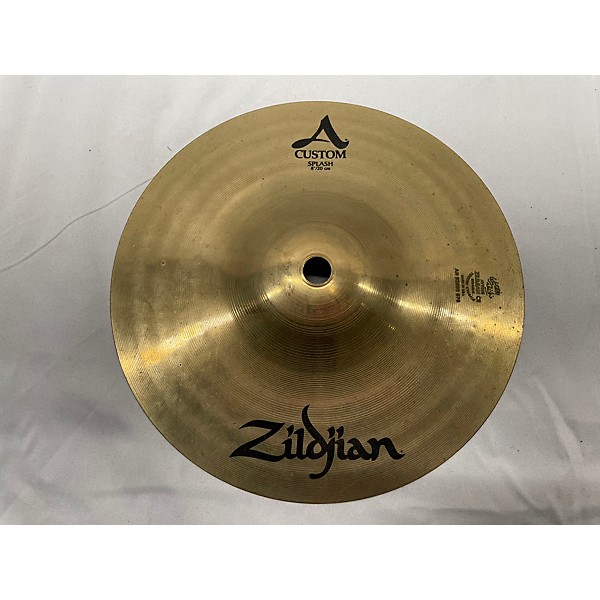 Used Zildjian Used Zildjian 10in A Custom Splash Brilliant Cymbal