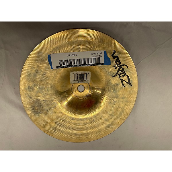 Used Zildjian Used Zildjian 10in A Custom Splash Brilliant Cymbal