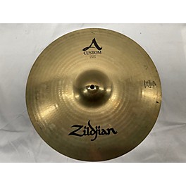 Used Zildjian Used Zildjian 16in A Custom Crash BRILLIANT Cymbal