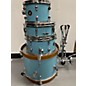 Used TAMA Used TAMA 4 piece CLUB-JAM 4 Piece Aqua Blue Drum Kit thumbnail