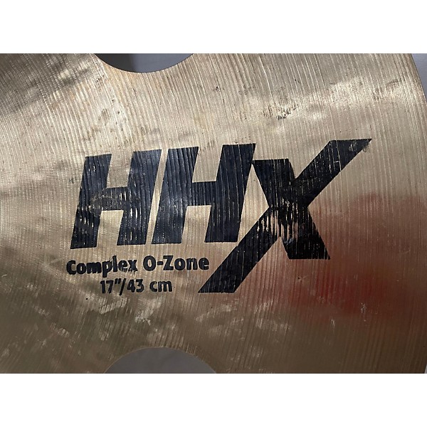 Used SABIAN Used SABIAN 17in HHX COMPLEX O ZONE Cymbal