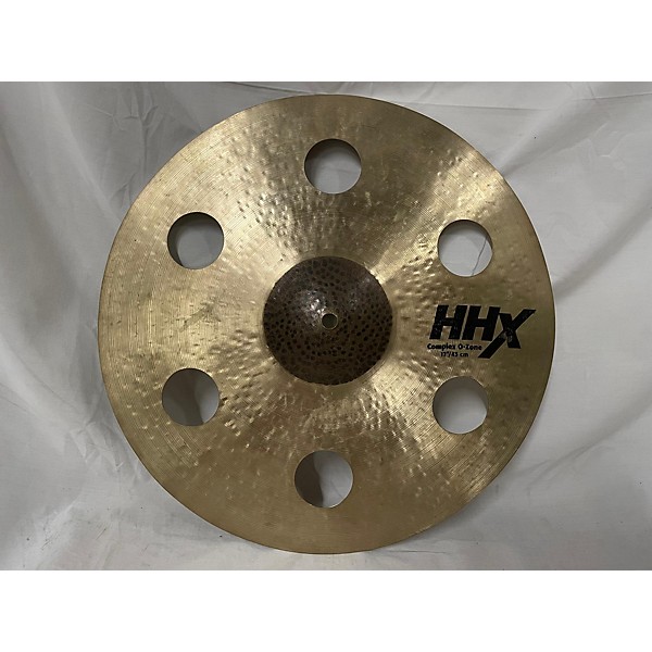 Used SABIAN Used SABIAN 17in HHX COMPLEX O ZONE Cymbal