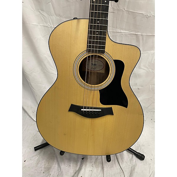 Used Taylor 114CE Acoustic Electric Guitar Natural Guitar Center