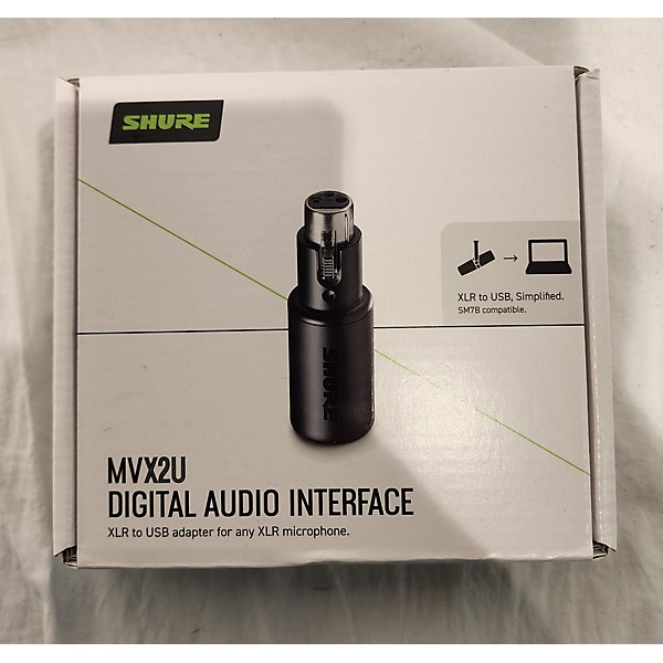 Used Shure MVX2U Audio Interface