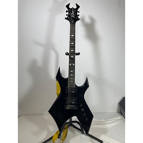 Used B.C. Rich Used B.C. Rich Warlock Black Solid Body Electric Guitar