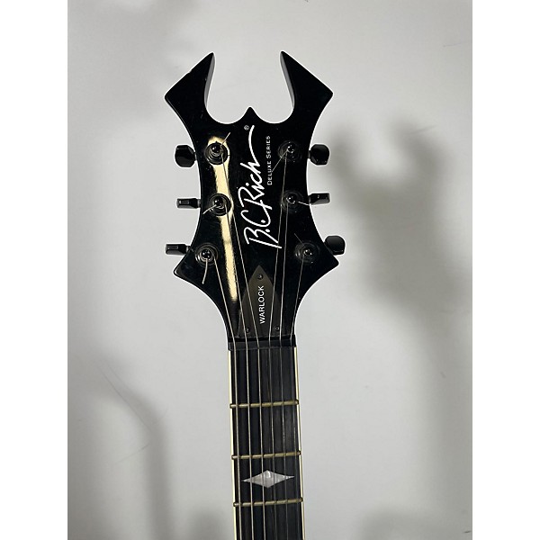 Used B.C. Rich Used B.C. Rich Warlock Black Solid Body Electric Guitar