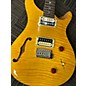 Used PRS Used PRS SE Custom 22 Semi-Hollowbody Santana Yellow Hollow Body Electric Guitar