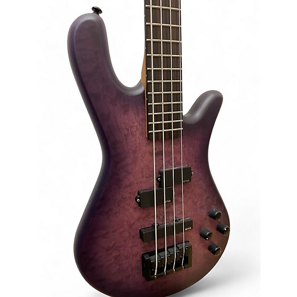 Used Spector Used Spector Pulse II 4 Purple Electric Bass Guitar