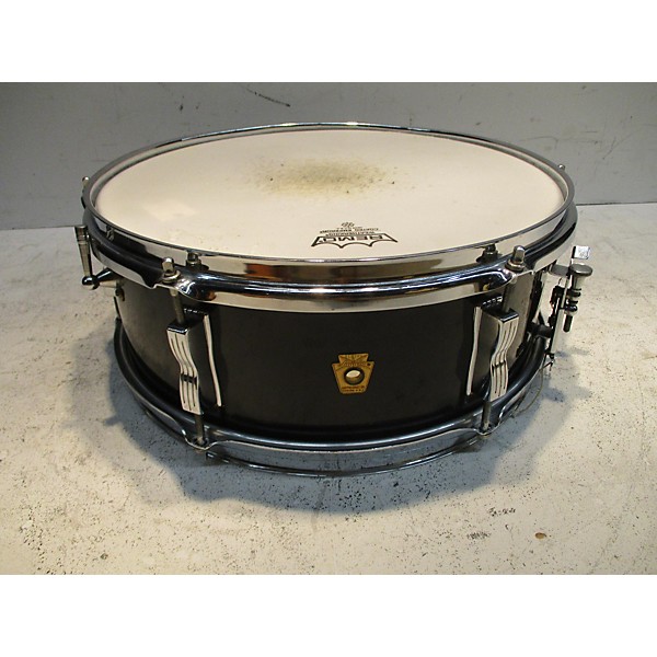 Used Ludwig Used 1967 Ludwig 14X5.5 Premiere Drum Black